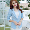 women fashion Long sleeve Casual blazers Female plus size formal slim blazers jackets Black office ladies work wear suits