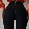 Back Zipper Blue Women High Waist Trousers Sexy Pencil Stretch Denim Jeans Skinny High Waist Pants Drop Shipping Female #T1G