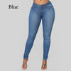 Elastic Slim Jeans Women 2022 Spring Sexy Girls Denim Pants Long Trouser Female High Waist Clothing Solid Zipper Woman