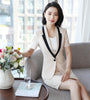 Female Skirt Suits for Women Business Suits Grey Blazer and Jacket Sets Office Ladies Work Wear Clothes