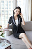 Female Skirt Suits for Women Business Suits Grey Blazer and Jacket Sets Office Ladies Work Wear Clothes