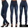 Goocheer   Woman Denim Pencil Pants Top Brand Stretch Jeans High Waist Pants Women High Waist Jeans