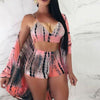 Hirigin Women Sexy 2 Piece Outfits Sleeveless Crop Top Bandage Shorts Set Print Suit Beachwear