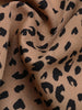 JIM & NORA Women Elegant Long Sleeeve Leopard Print Sexy V Neck Midi Dress Casual Slim Fit Club Party Wear Dresses Hot