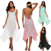 Sexy Backless Dress Women Club Party Sundress White Lace Elegant Lady Long Dress Summer Beach Boho Dress Plus Size 5XL