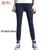 LEIJI Fashion Jeans 4 Colors With High Waist Leggings Elastic Waist Female Stretch Denim Plus Size Skinny Pencil Women Jeans