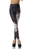 Brand New 3D Digital Black White Galaxy Legins Fashion Slim Sexy Leggins Printed Women Leggings Woman Pants