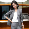 Office Work Skirt Suits for Women with Skirt Woman Business Blazer and Skirt Set 2 Piece Suit with Skirt and Jakcet