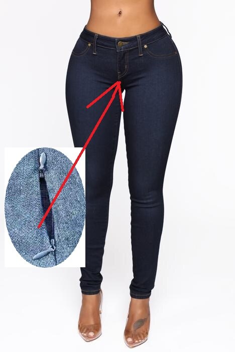 Outdoor Sex Open Crotch Pants for Women Hidden Zipper Trousers Women's