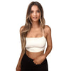 Summer Sexy Female Crop Tops 95% Cotton Women Sleeveless Straps Tank Top Solid Fitness Lady Camis Casual White Black Top