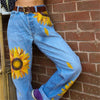 Sunflower Jeans For Women Jeans Loose Pant 2022 Autumn Winter Ladies Denim Trousers Retro Streetwear Boyfriends Woman Jeans