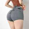 WOMENGAGA Girl Super High Waist Denim Shorts Women's Summer Thin Tight Sexy Hip Bandage Jeans Korean Girl Female V8JG