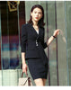YAUAMDB women skirt suits summer S-4XL female blazer clothing set blazer+package hip skirt 2pcs ladies office slim clothes ly136
