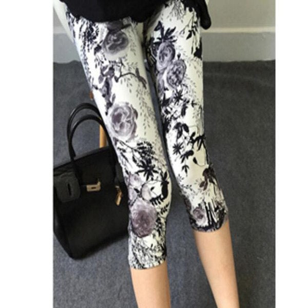 YSDNCHI 2022 Camouflage Womens for Leggins Graffiti Style Slim