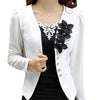 blazer female slim outerwear blazer elegant spring autumn outerwear coat women ladies jacket clothes L-5XL
