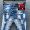 classic,Authentic DSQUARED2,Retro,Italian brand ,Women/Men Jeans,locomotive,Jogging jeans,060